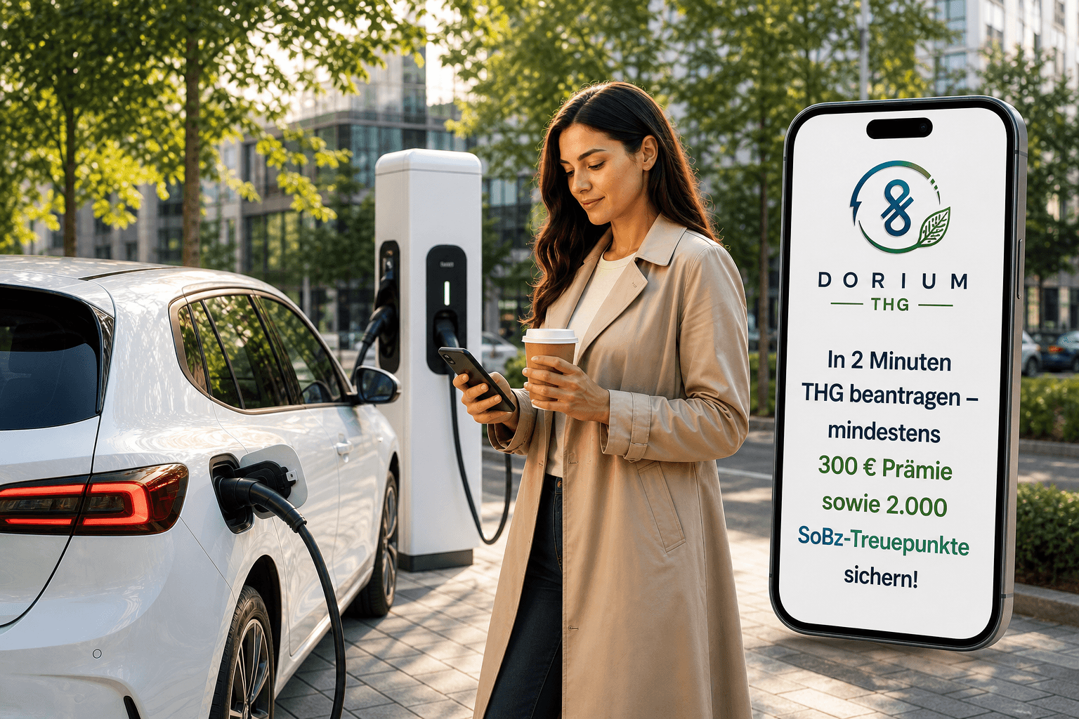 Dorium THG — electric mobility and rewards